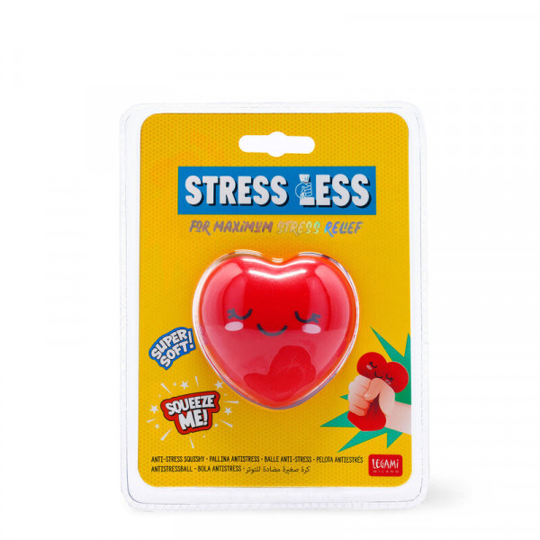 Antistres igračka za stiskanje  STRESS LESS HEART 
