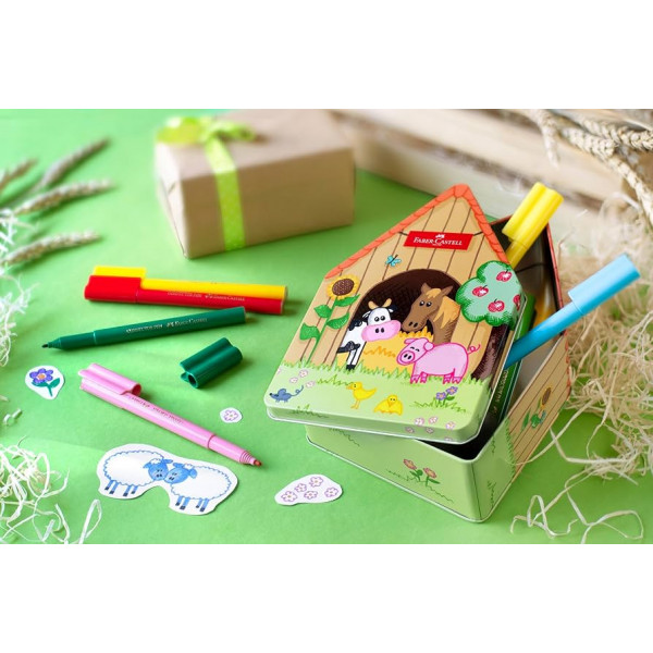 Flomaster FABER CASTELL Connector farmhouse 1/18 