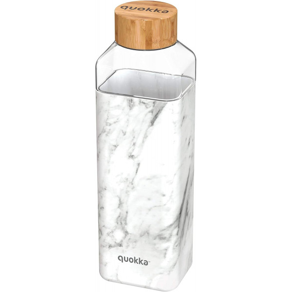 Staklena flašica za vodu QUOKKA MERMER - 700ml 