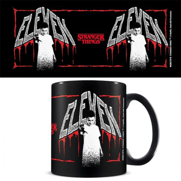 STRANGER THINGS S4 šolja 80S HORROR ELEVEN 315ml 