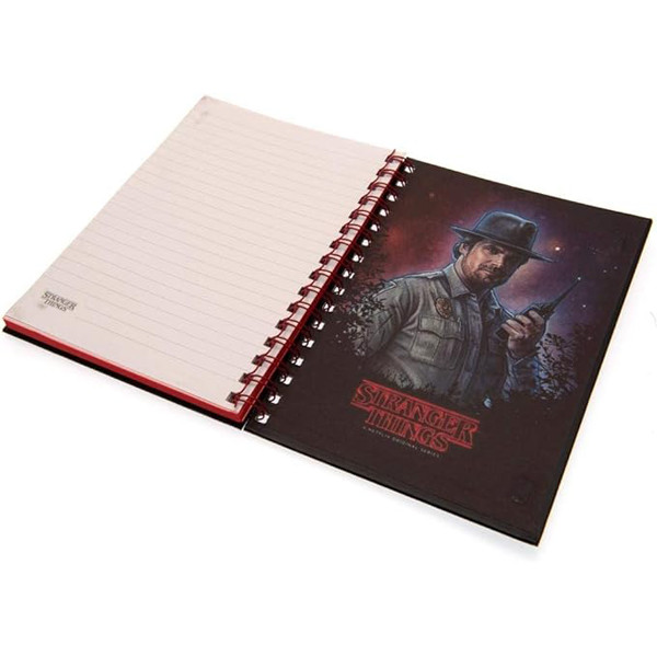 STRANGER THINGS notes na linije A5 