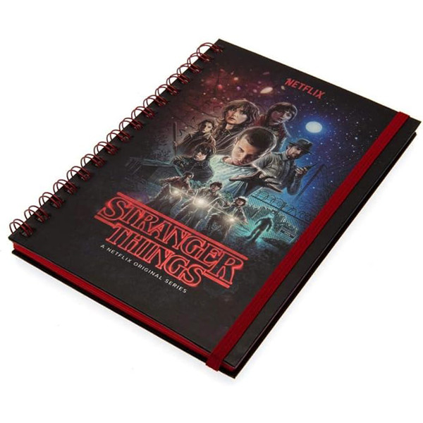 STRANGER THINGS notes na linije A5 