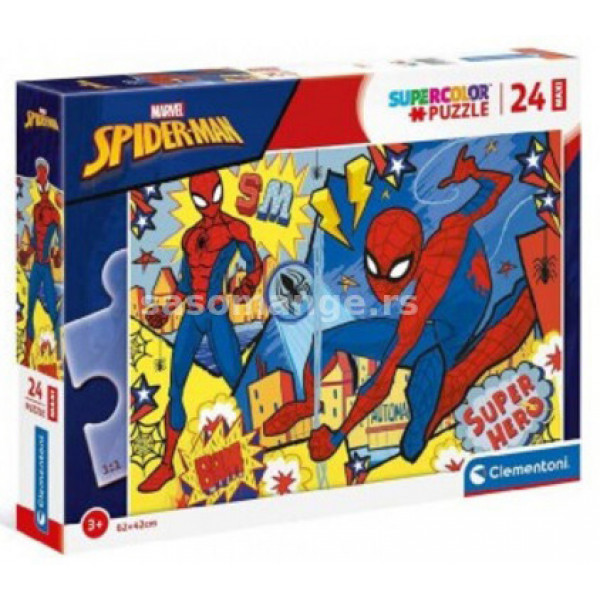 CLEMENTONI PUZZLE 24 MAXI SPIDERMAN 