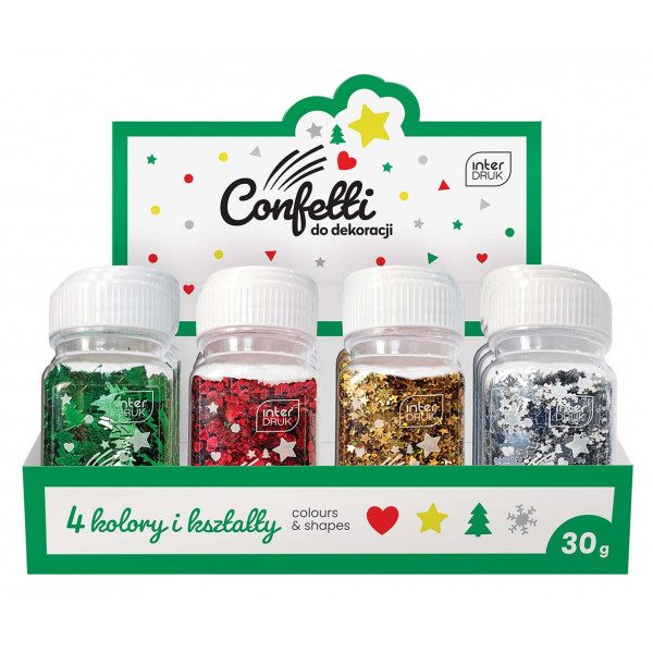 Konfete za dekoraciju 30 g WINTER 