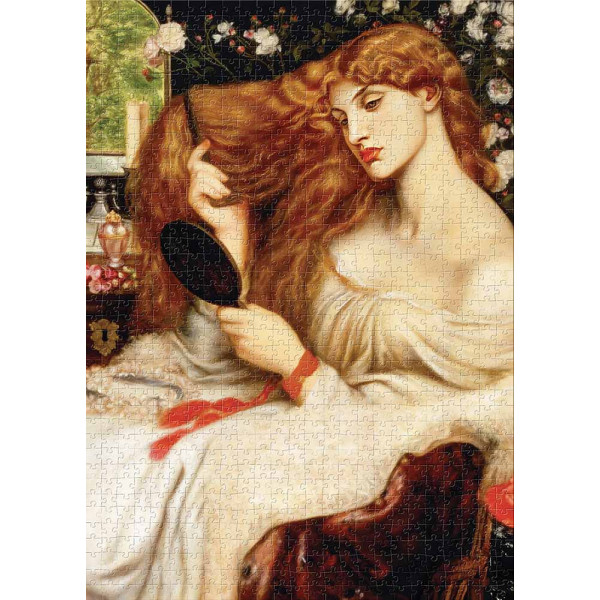 PUZZLE ŽENA KOJA SE ČEŠLJA 1000kom 