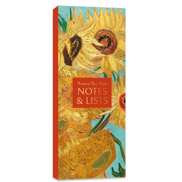 Notes i to do lista VAN GOGH - SUNFLOWERS 