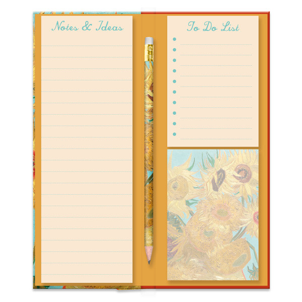 Notes i to do lista VAN GOGH - SUNFLOWERS 