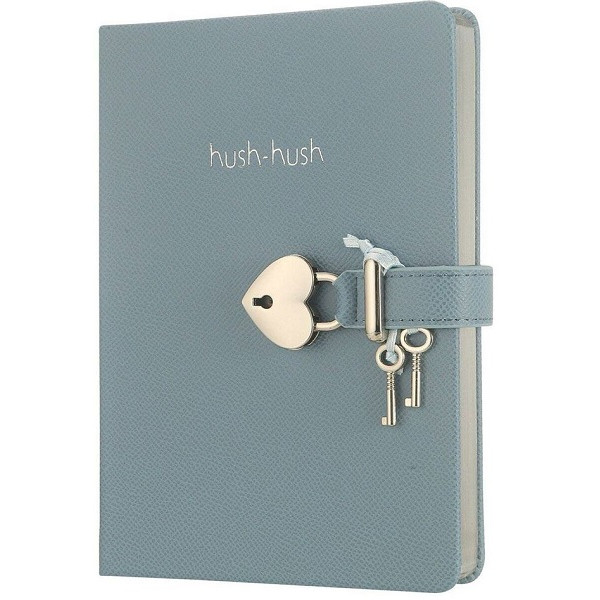 VICTORIA'S JOURNALS notes sa katancem HUSH HUSH -PLAVI 