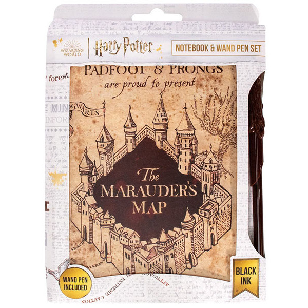 HARRY POTTER notes i olovka BANDITOVA MAPA 