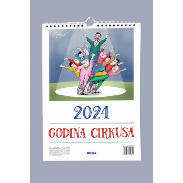 CORAX - GODINA CIRKUSA Zidni kalendar 