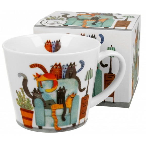 Velika šolja CAT'S WORLD - THE CHAIR 610ml