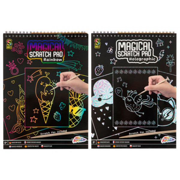 SCRATCH PAD A4 + olovka / DVE VRSTE 