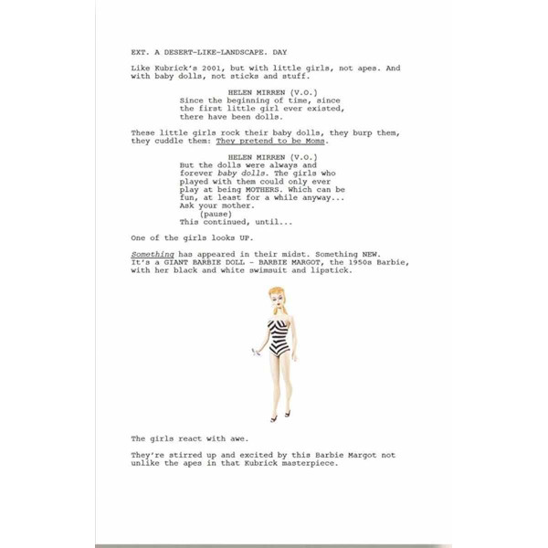 BARBIE The Screenplay 