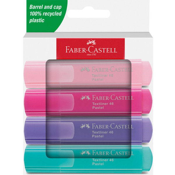 FABER CASTELL set četiri signira PASTELNIH BOJA 