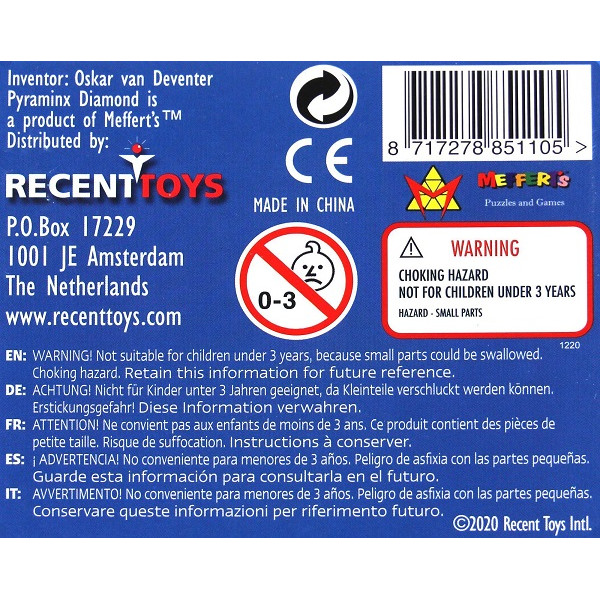 Mozgalica PYRAMINX DIAMOND 