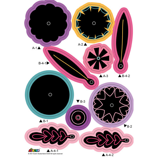 SCRATCH BOOK  knjiga grebalica BUKET CVEĆA 