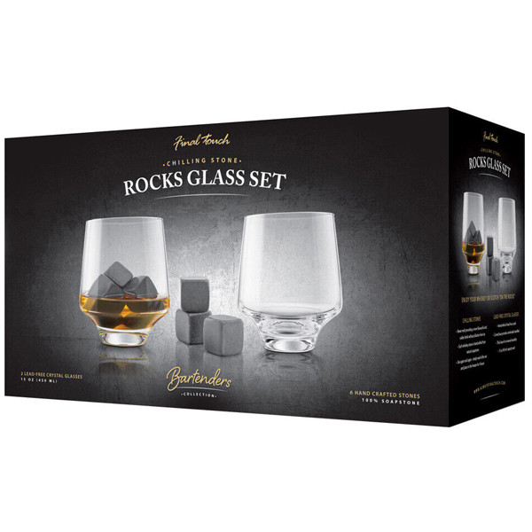 Poklon set dve čaše sa kockicama za led 