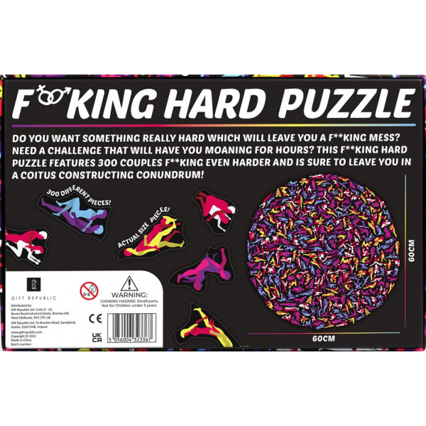 Puzzle F**KING HARD PUZZLE 300kom 