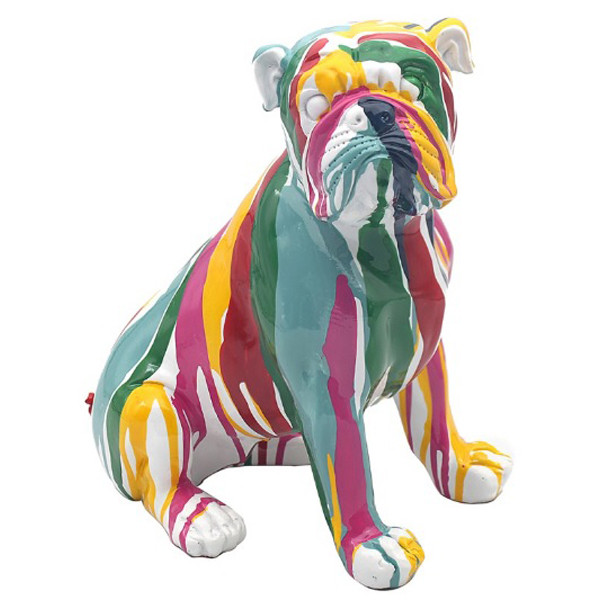 Ukrasna figurica BULDOG - DRIP ART 