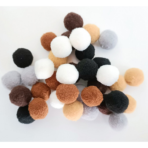 Pom pom-ovi 35kom  PETS 