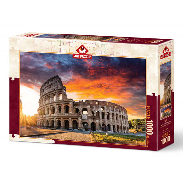 Puzzle 1000 SUNSET AT COLOSSEUM 