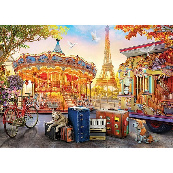 Puzzle AMUSEMENT PARK, PARIS 2000 kom 