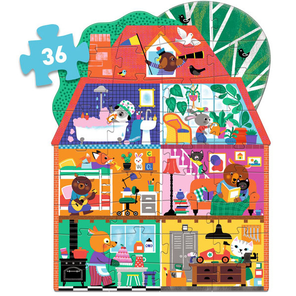 Puzzle za decu KUĆICA -36 kom 