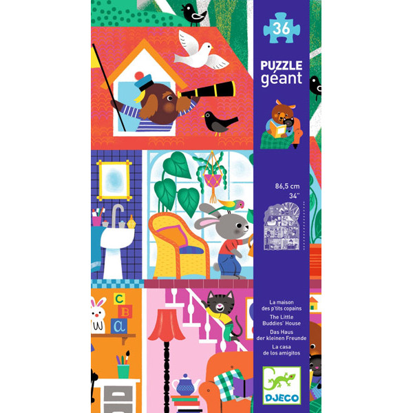 Puzzle za decu KUĆICA -36 kom 
