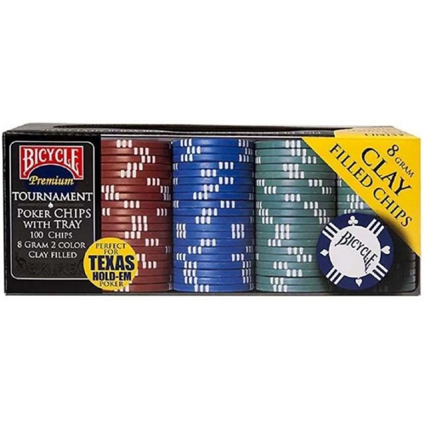 Društvena igra ČIPOVI ZA POKER - BICIKL 