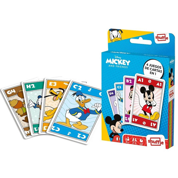 Društvena igra SHUFFLE FUN - MICKEY & FRIENDS 