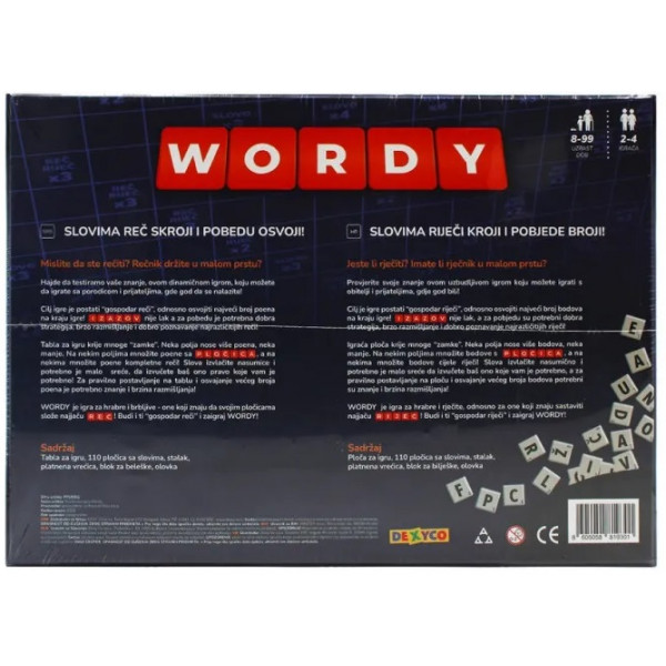 WORDY DRUŠTVENA IGRA 
