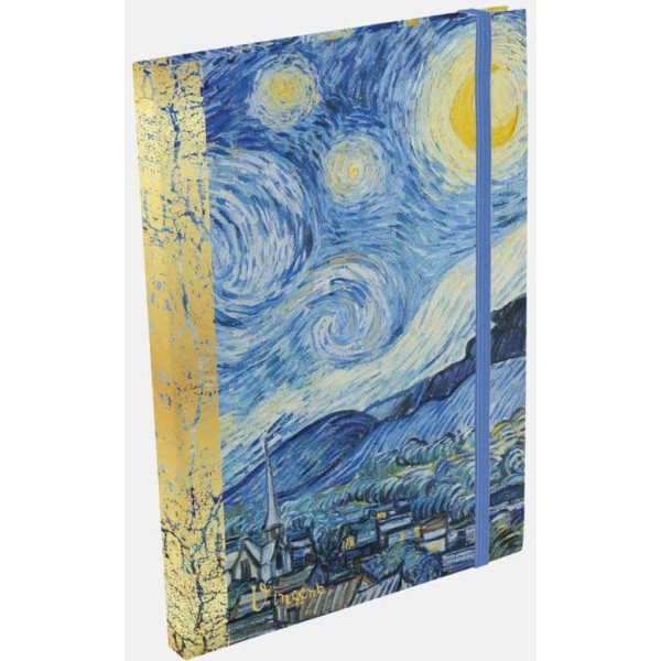 Notes A5 na linije VAN GOGH - STARRY NIGHT 