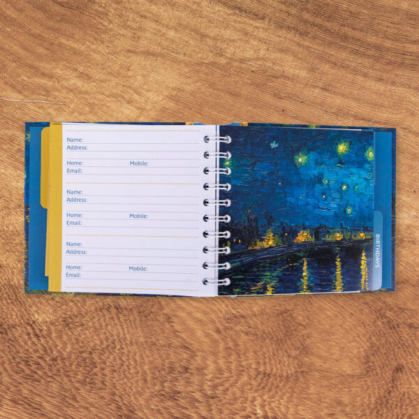 Mali adresar VAN GOGH - STARRY NIGHT 