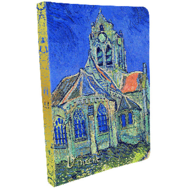 Džepni notes VAN GOGH - THE CHURCH AT AUVERS 
