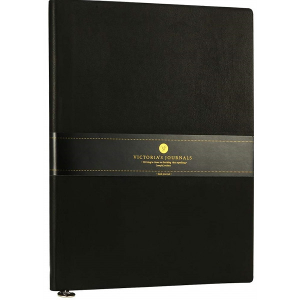 Notes fleksi A5 na linije COVER CLASSIC crni