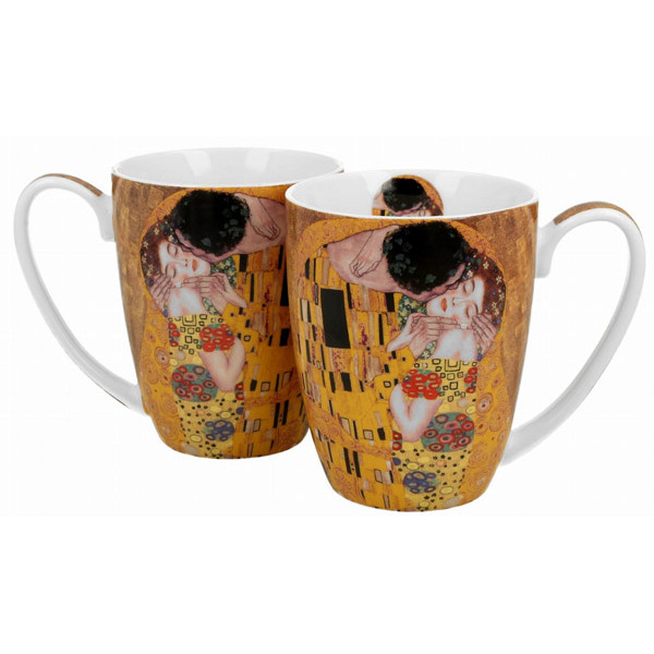Set dve šolje THE KISS CLASSIC GUSTAV KLIMT - 280ml 