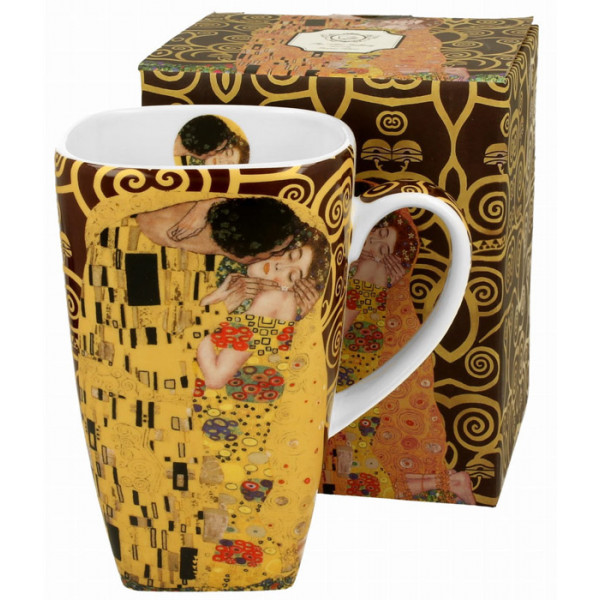 Velika četvrtasta šolja THE KISS - G. KLIMT - 630ml 
