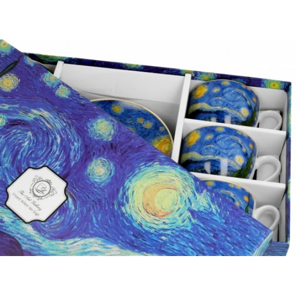 Set šest šolja STARRY NIGHT VAN GOGH 