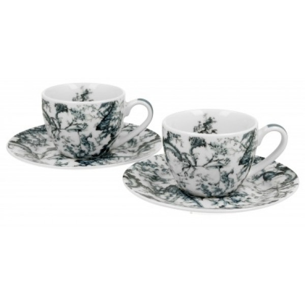 Set dve šolje za espreso ORIENT BLUE - 90ml 