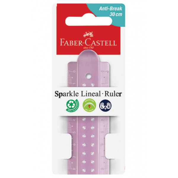 FABER CASTELL lenjir SPARKLE FLEX 30cm 