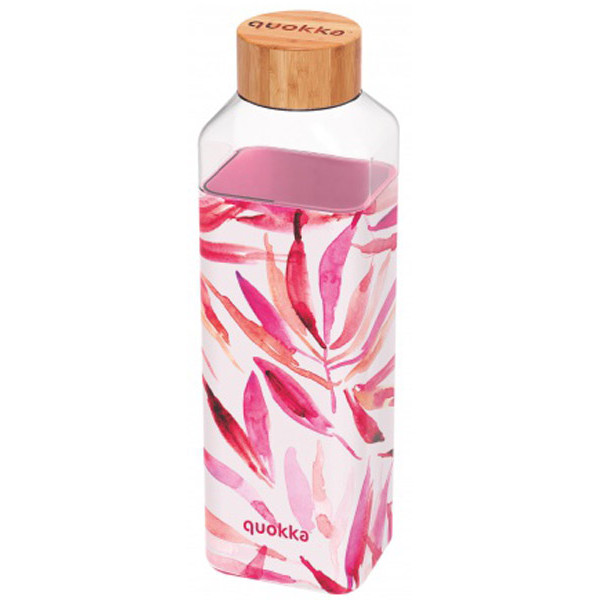 Flašica za vodu QUOKKA WATERCOLOR FLORA 700ml 