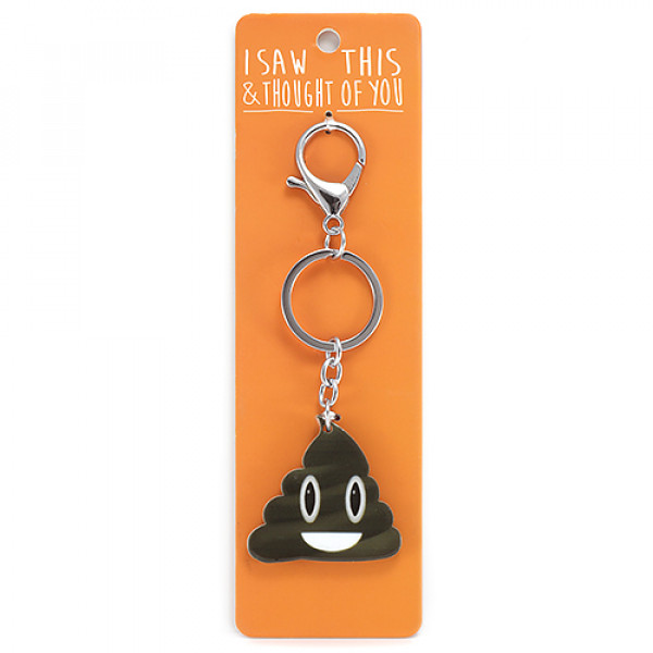 Privezak za ključeve POOP EMOJI 