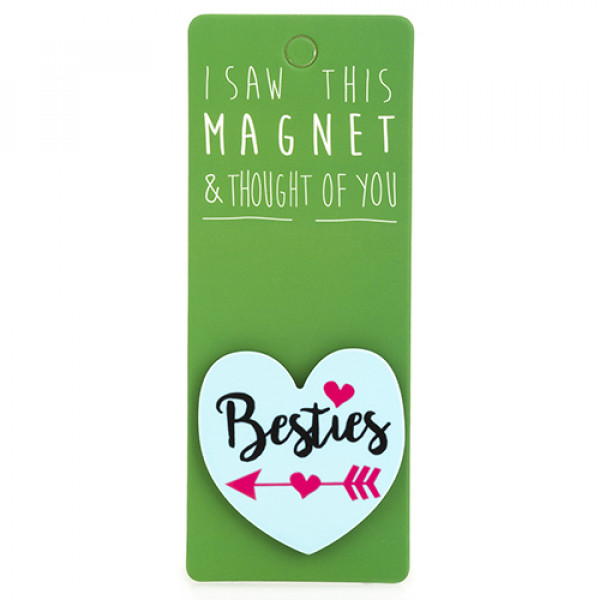 Magnet za frižider I SAW THIS MAGNET Besties 