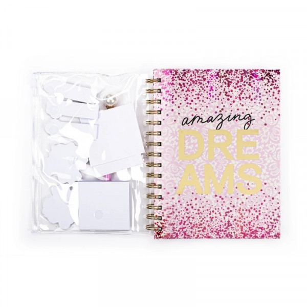 Set notes sa spiralom, olovka, stikeri AMAZING DREAMS 