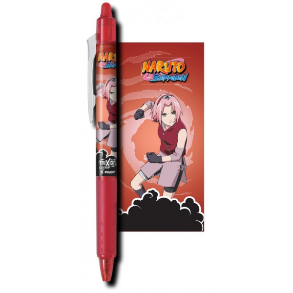 ROLER PILOT NARUTO FRIXION BALL CLICKER 0.7 CRVENI 