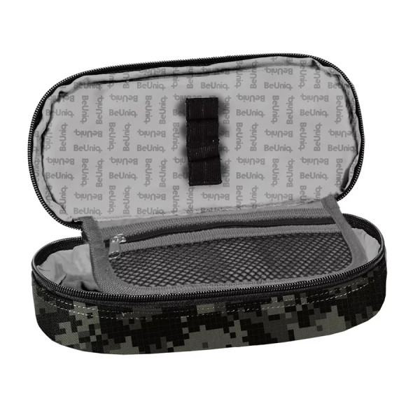 Prazna pernica BEUNIQ Military Black 