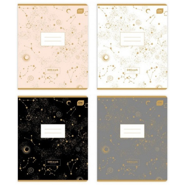 Sveska A5 na linije METALLIC 