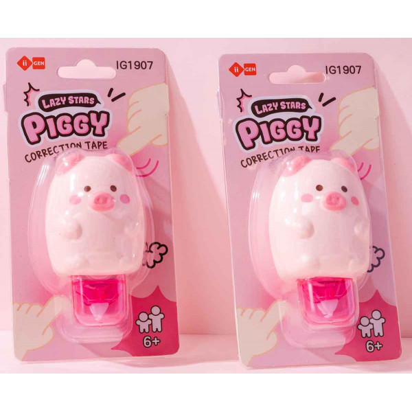 Korektor traka SQUISHY CORRECTION PIG 