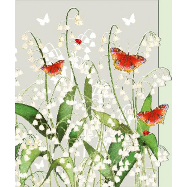 Čestitka LILY OF THE VALLEY 