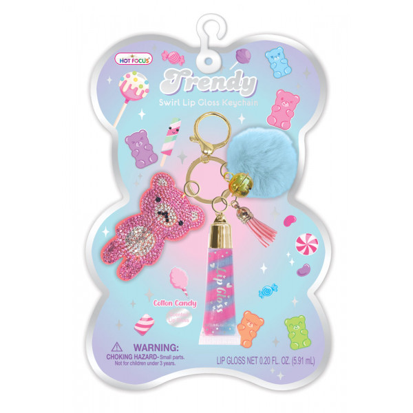 Balzam za usne na privesku za ključeve TRENDY Bear 